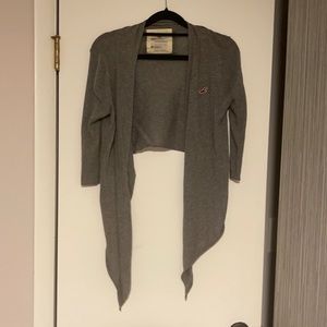 Hollister grey shrug. Size m